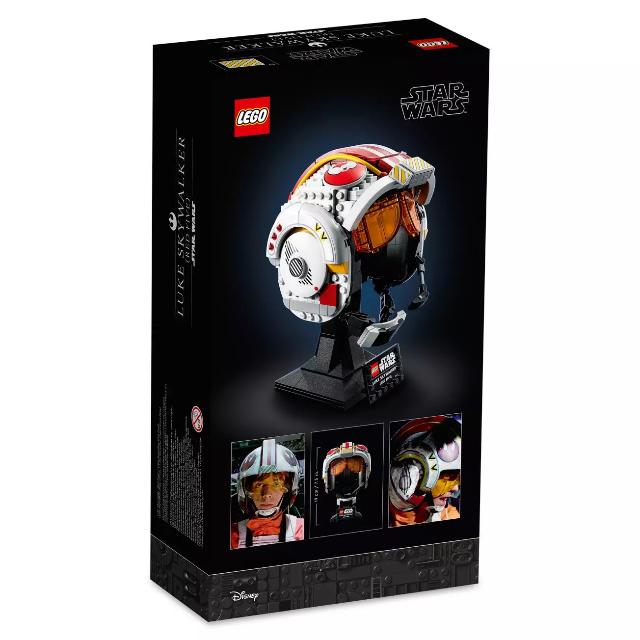 SW Luke Skywalker (Red Five) Helmet Lego Set 2