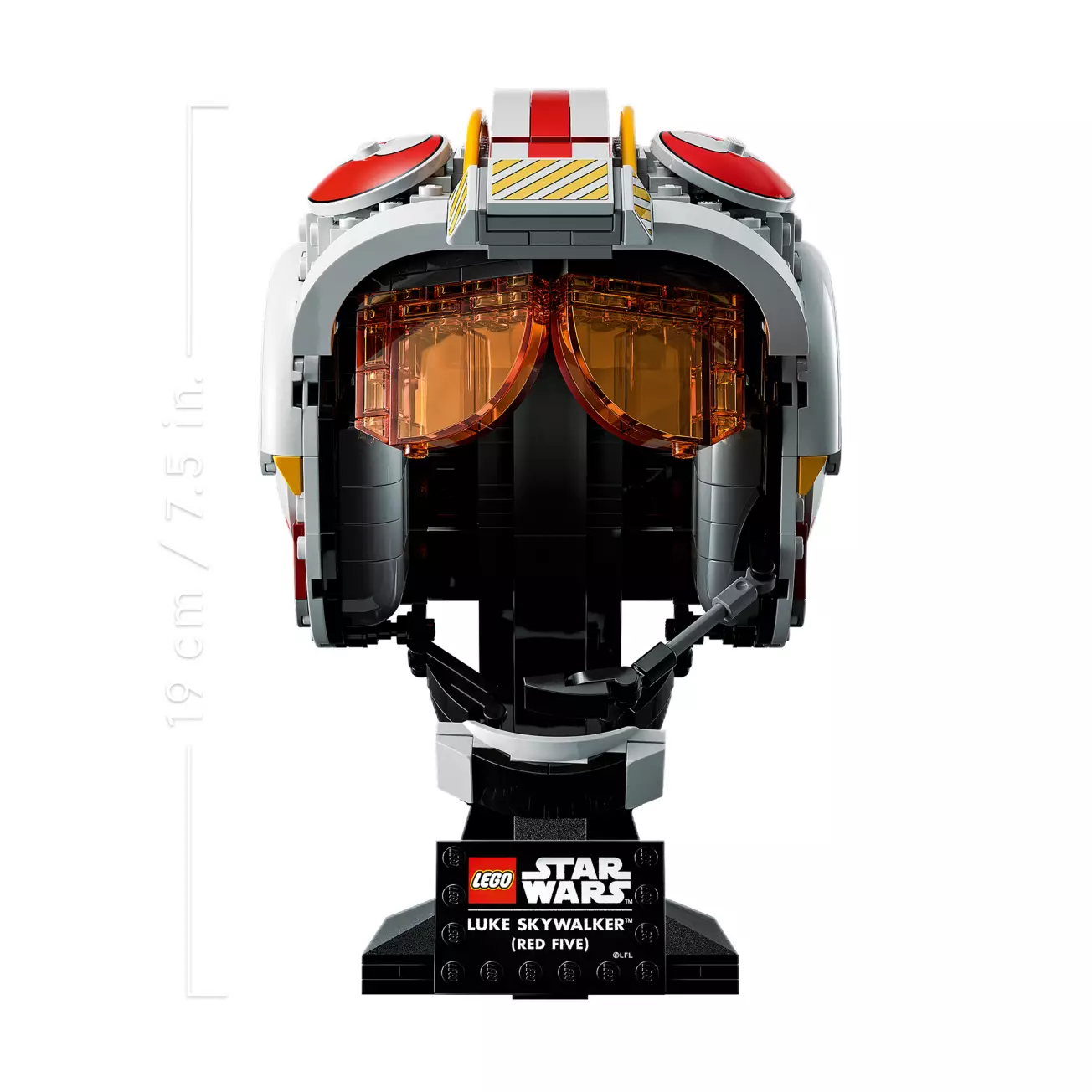 SW Luke Skywalker (Red Five) Helmet Lego Set 3