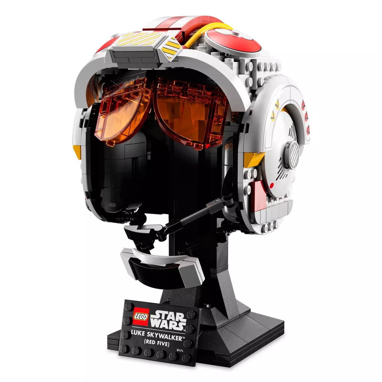 SW Luke Skywalker (Red Five) Helmet Lego Set 4