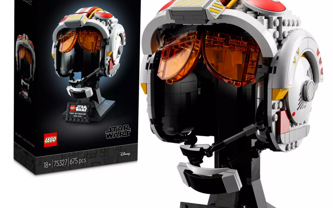 New Star Wars Luke Skywalker (Red Five) Helmet Lego Set available now!