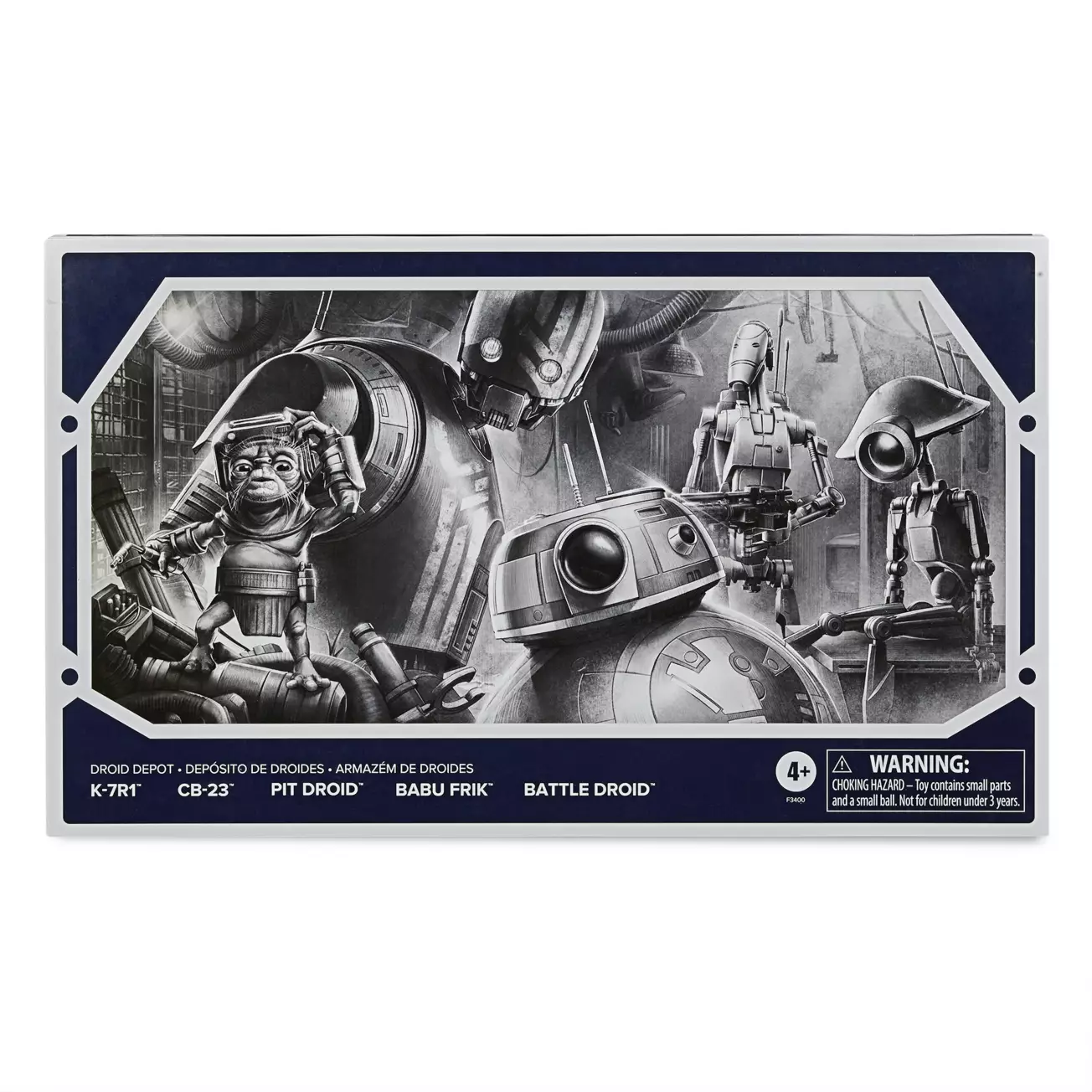 SWGE Droid Depot Black Series Figure 4-Pack 1