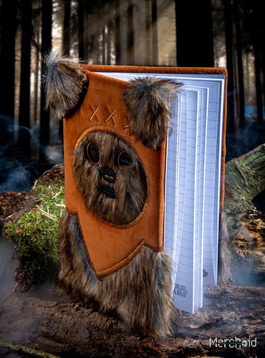 SW Forest Moon Ewok A5 Furry Notebook 4