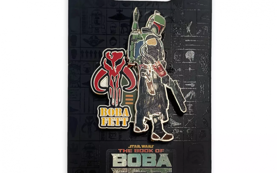 New The Book of Boba Fett Limited Edition Boba Fett Pin available now!