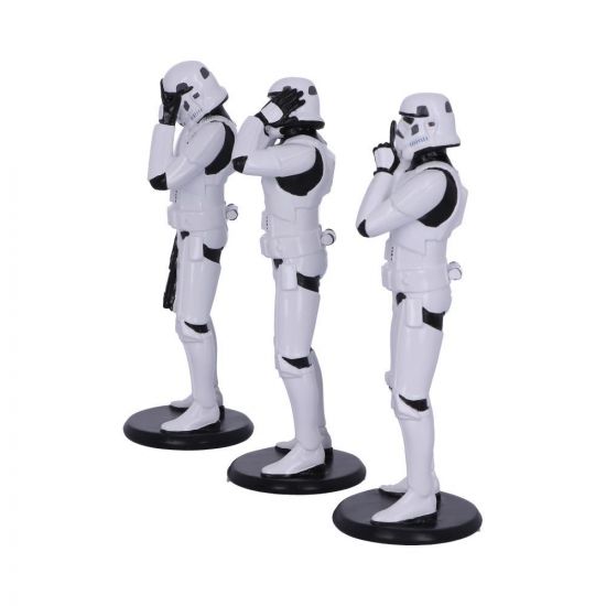 SW Three Wise Stormtrooper Figurines Set 3