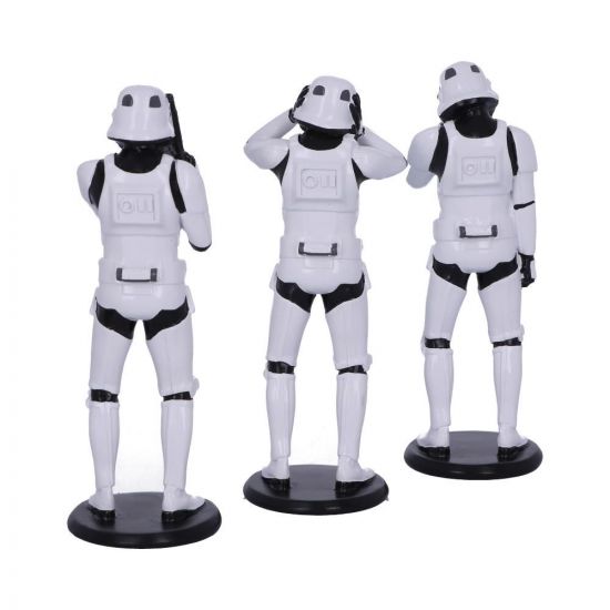 SW Three Wise Stormtrooper Figurines Set 5