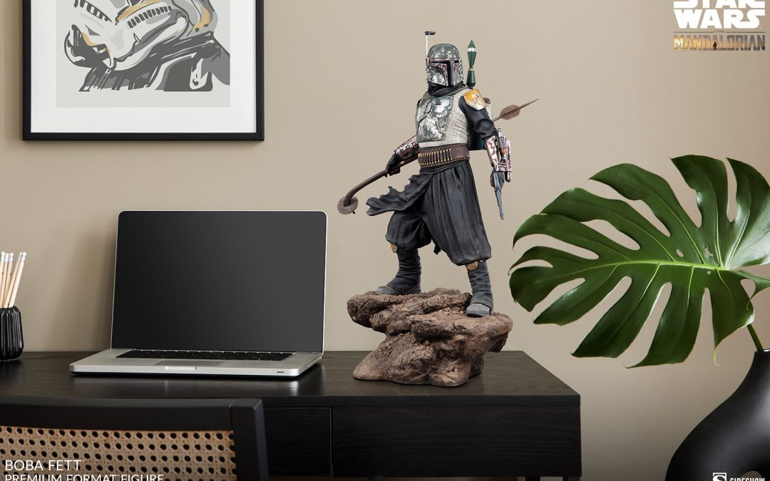 New The Mandalorian Boba Fett Premium Format Figure available for pre-order!