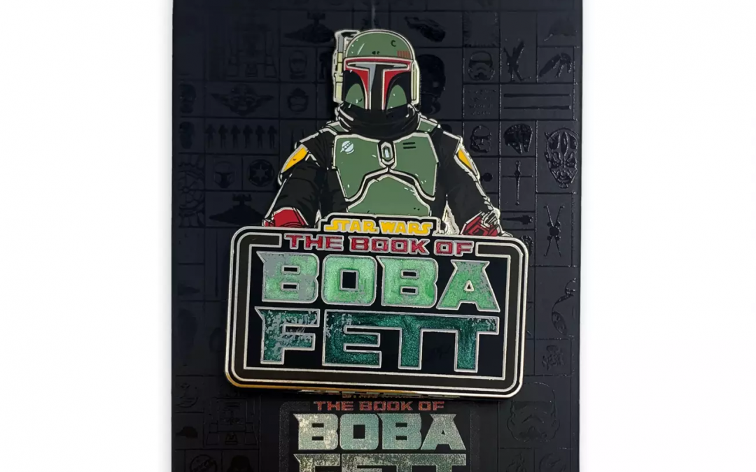 New The Book of Boba Fett themed Boba Fett Logo Pin available now!