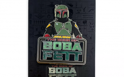 New The Book of Boba Fett themed Boba Fett Logo Pin available now!