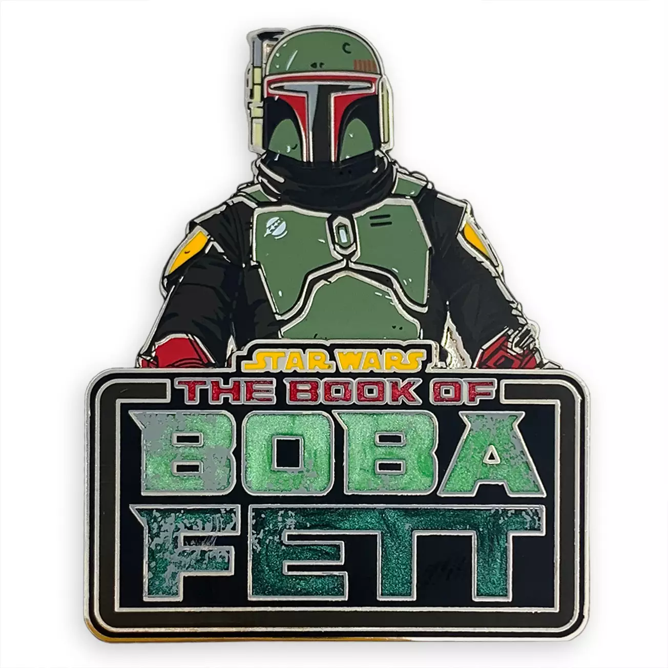 TBOBF Boba Fett Logo Pin 2