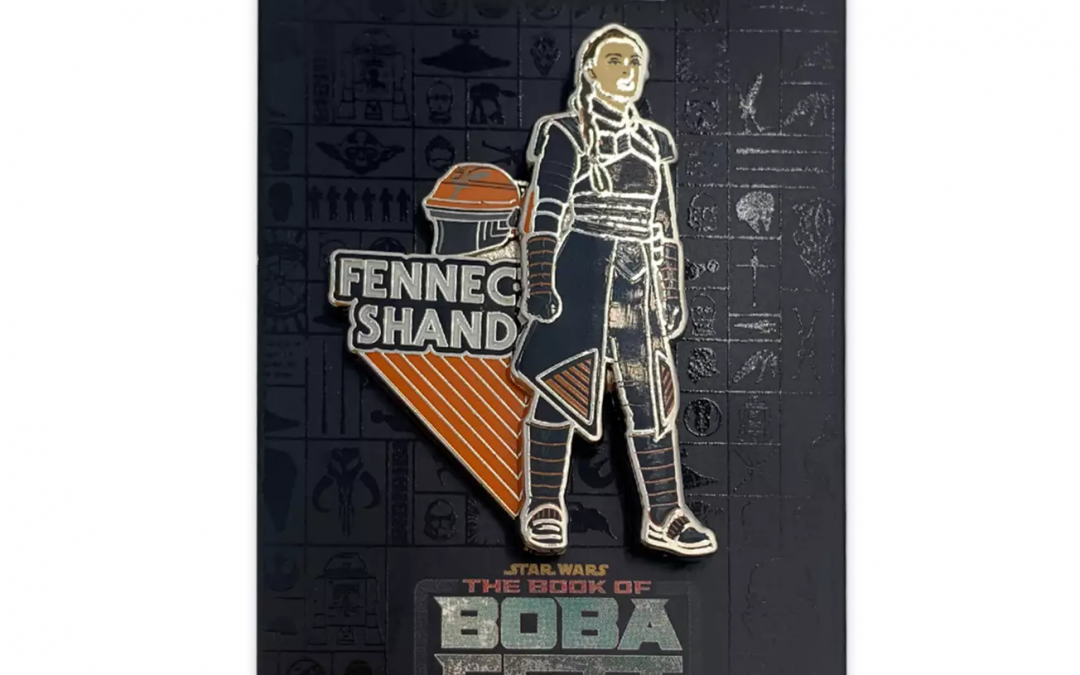 New The Book of Boba Fett Fennec Shand Collector Pin available now!
