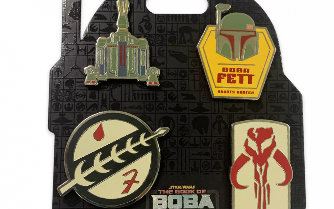 New The Book of Boba Fett Collector Pin set available now!