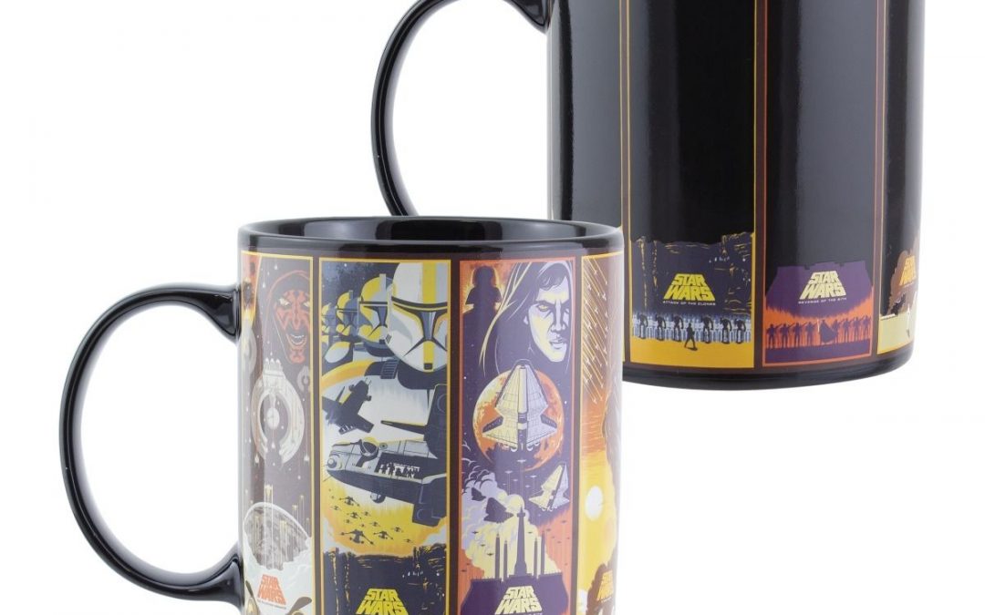New Star Wars Saga Heat Change Decal Ceramic Mug available now!