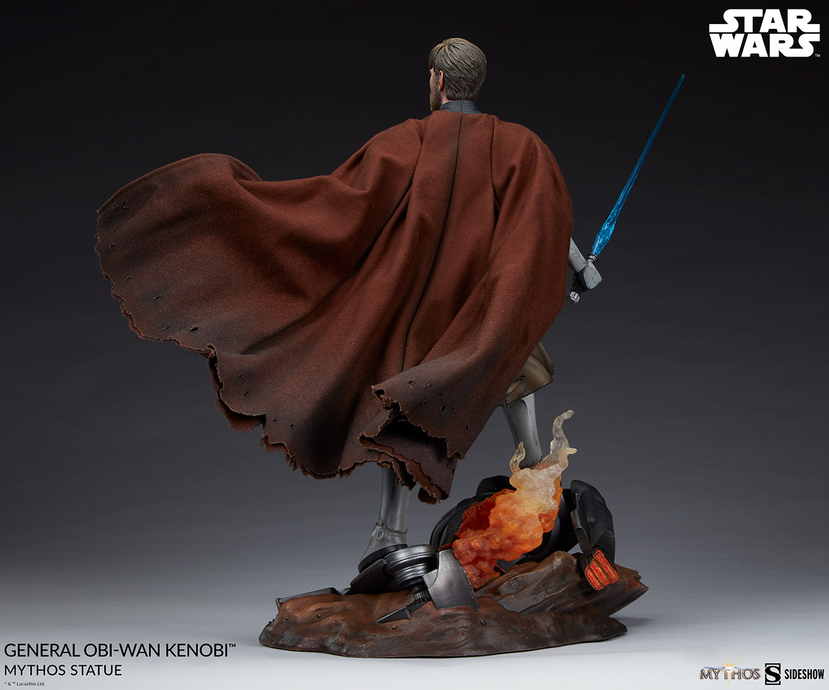 SW General Obi-Wan Kenobi Mythos Statue 6