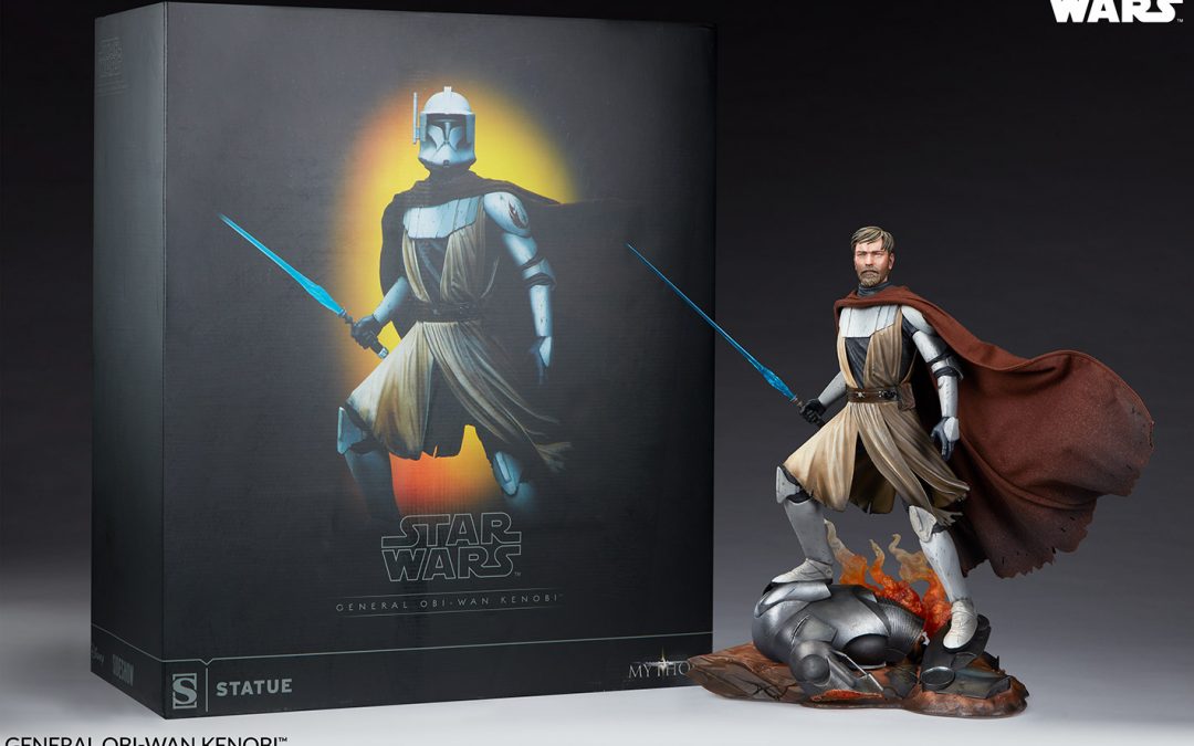New Star Wars General Obi-Wan Kenobi Mythos Statue available now!