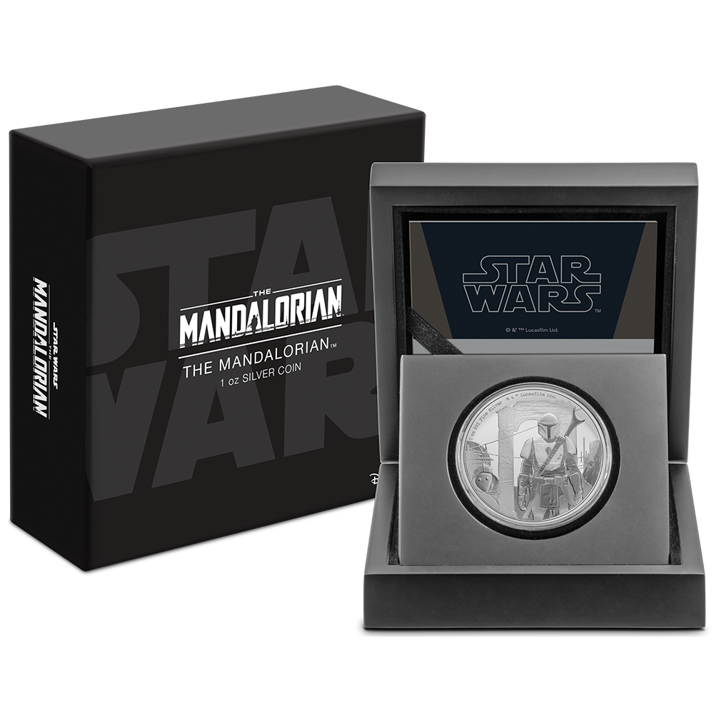 TM Mando (Din Djarin) Classic 1oz Silver Coin 2