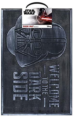 SW Darth Vader Welcome To The Dark Side Rubber Doormat 1