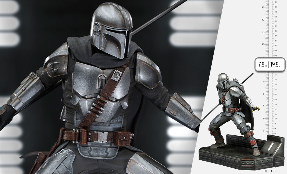 New The Mandalorian Mando (Din Djarin) 1:10 Scale Statue available now!