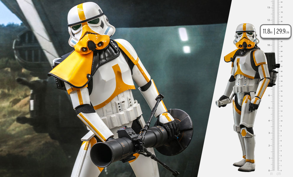 New The Mandalorian Artillery Stormtrooper Sixth Scale Figure available now!