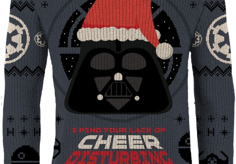 New Star Wars I Find Your Lack Of Cheer Disturbing Christmas Sweater/Jumper available!