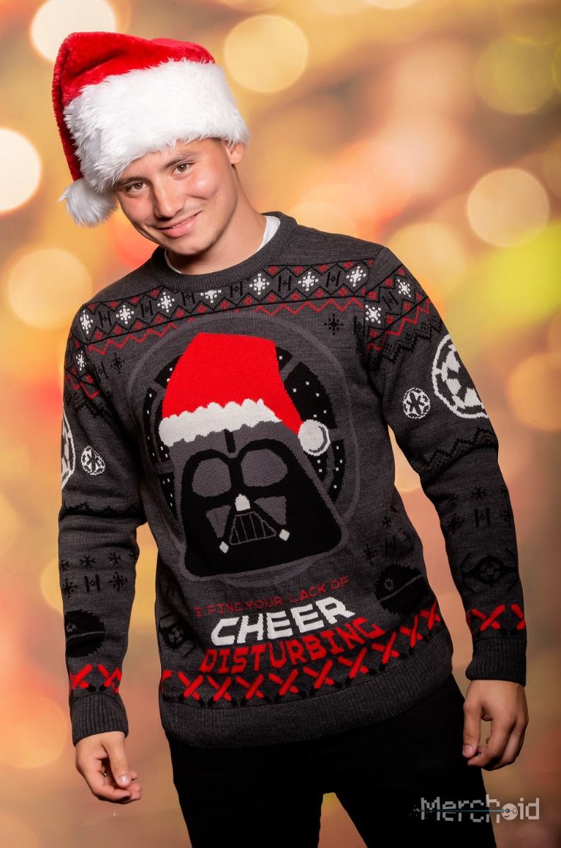 SW I Find Your Lack Of Cheer Disturbing Christmas Sweater/Jumper 2