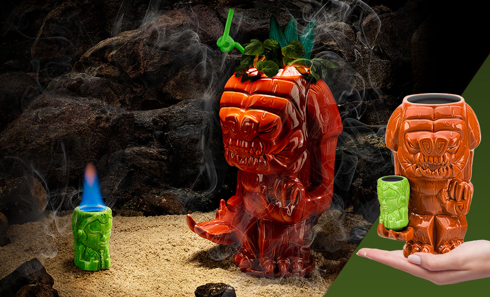 SW Rancor Tiki Mug with Oola Mini Muglet Set 1