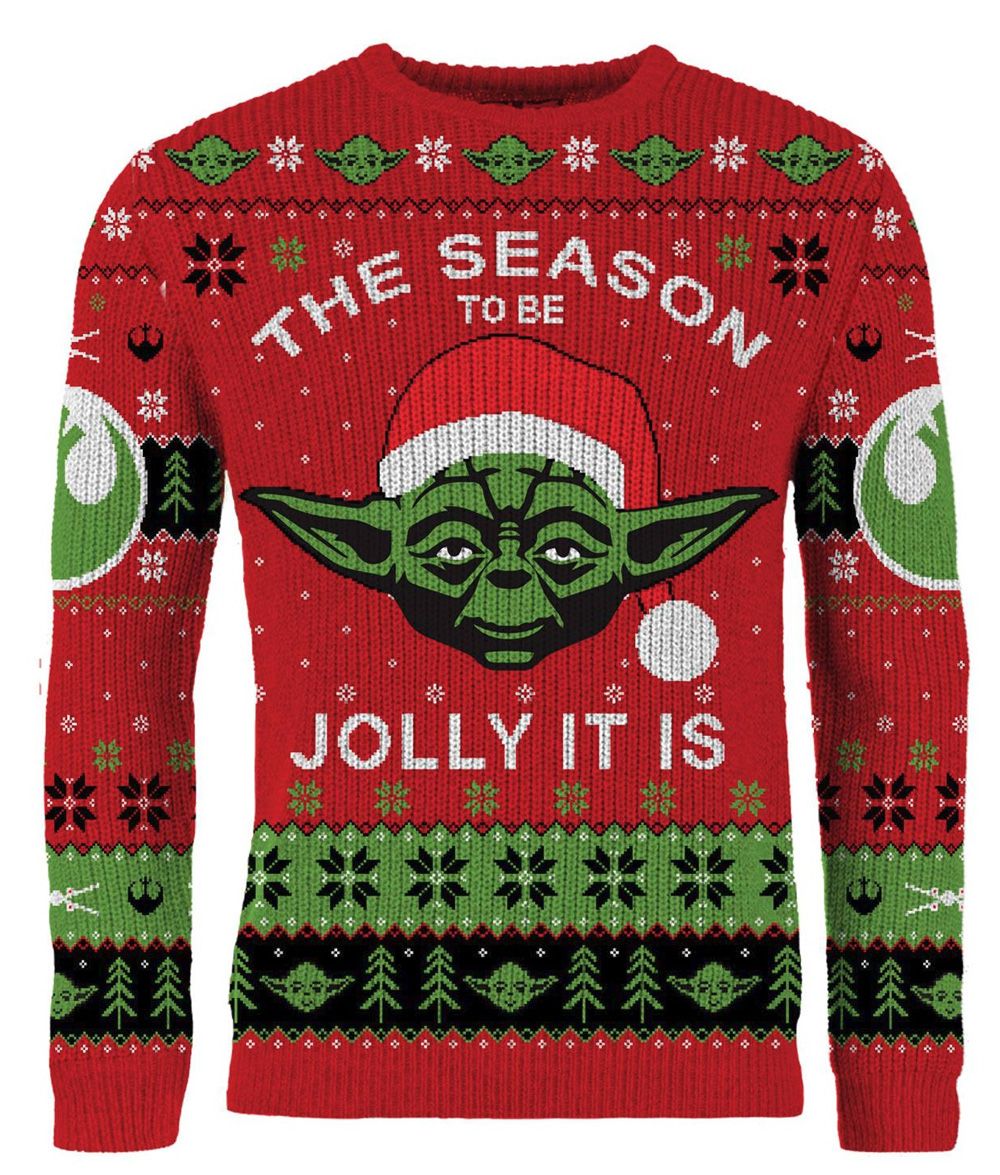 SW The Season To Be Jolly It Is Christmas Sweater/Jumper 1