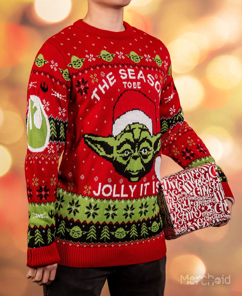 SW The Season To Be Jolly It Is Christmas Sweater/Jumper 2