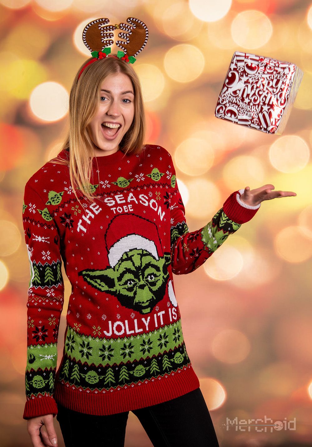 SW The Season To Be Jolly It Is Christmas Sweater/Jumper 3