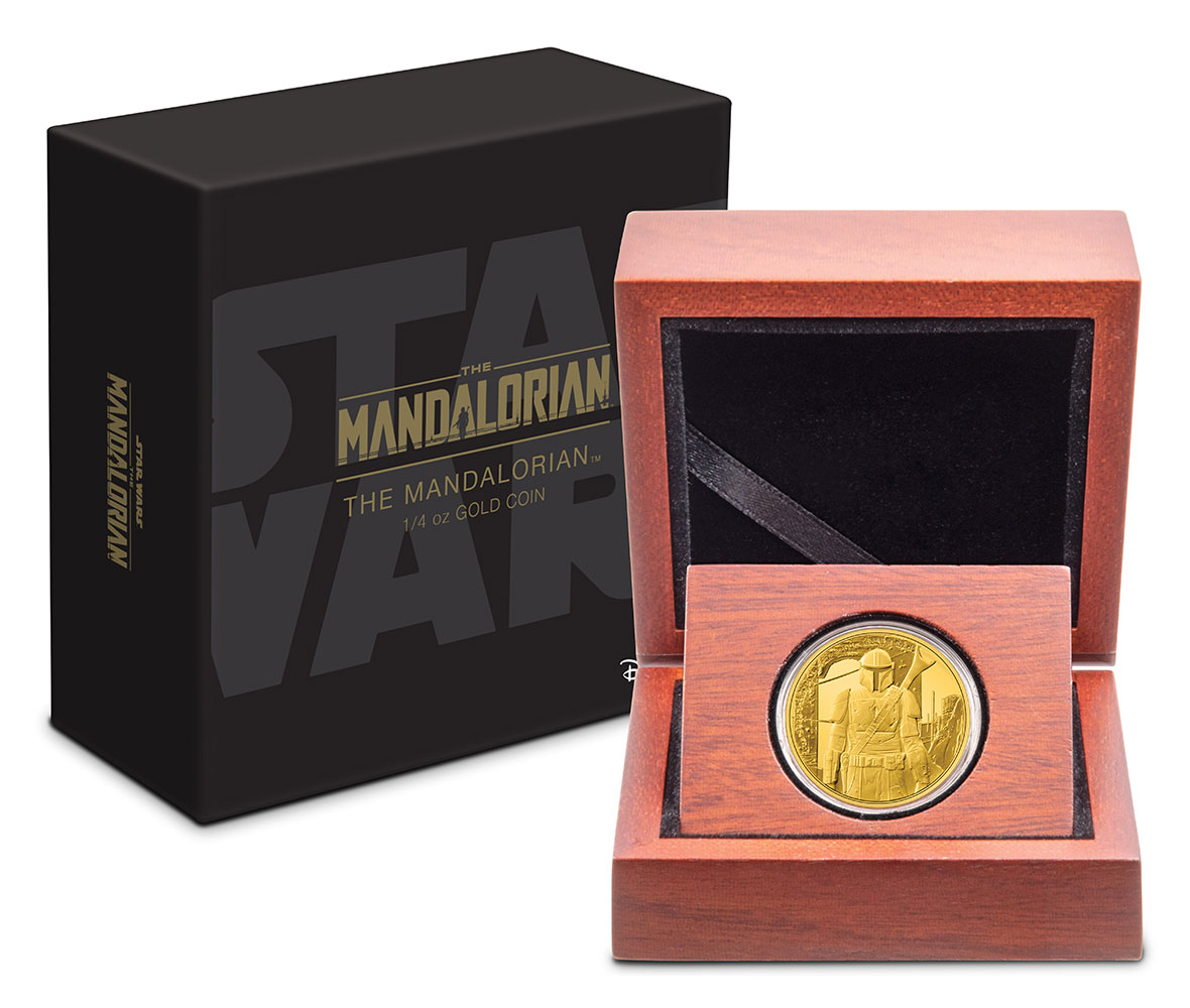 TM Mando (Din Djarin) ¼ oz Gold Coin 2