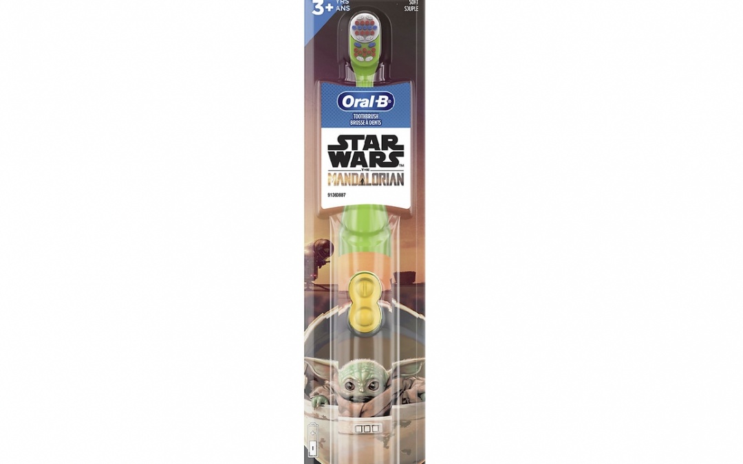 New The Mandalorian The Child (Gorgu) Oral-B Kids Battery Powered Toothbrush available!