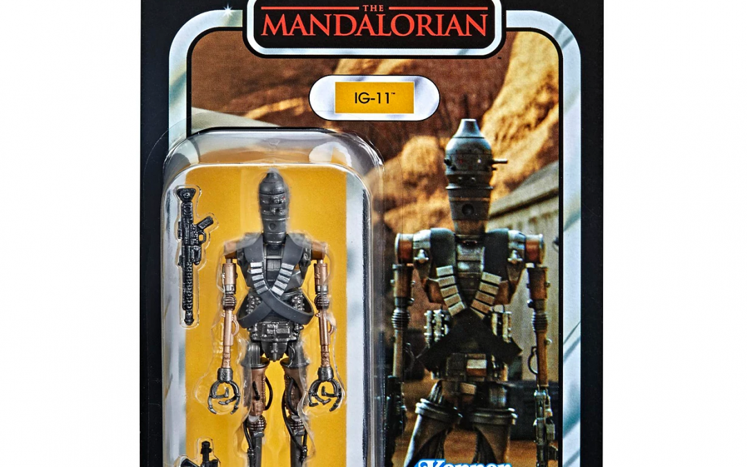 New The Mandalorian IG-11 Vintage Collection Figure available now!
