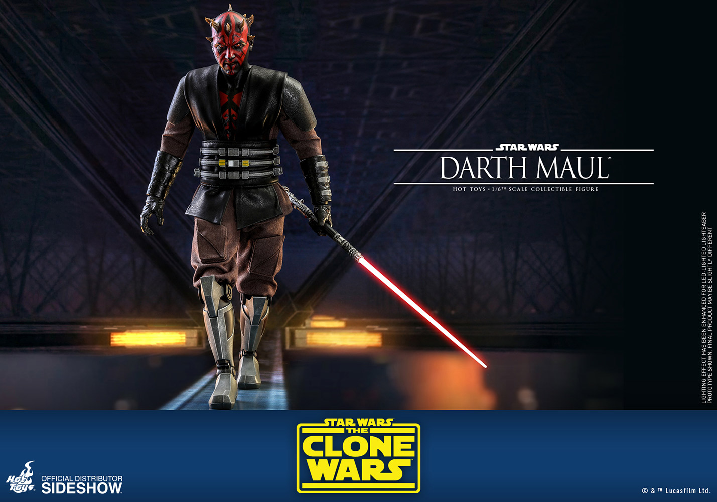 SWTCW Darth Maul Sixth Scale Figure 2