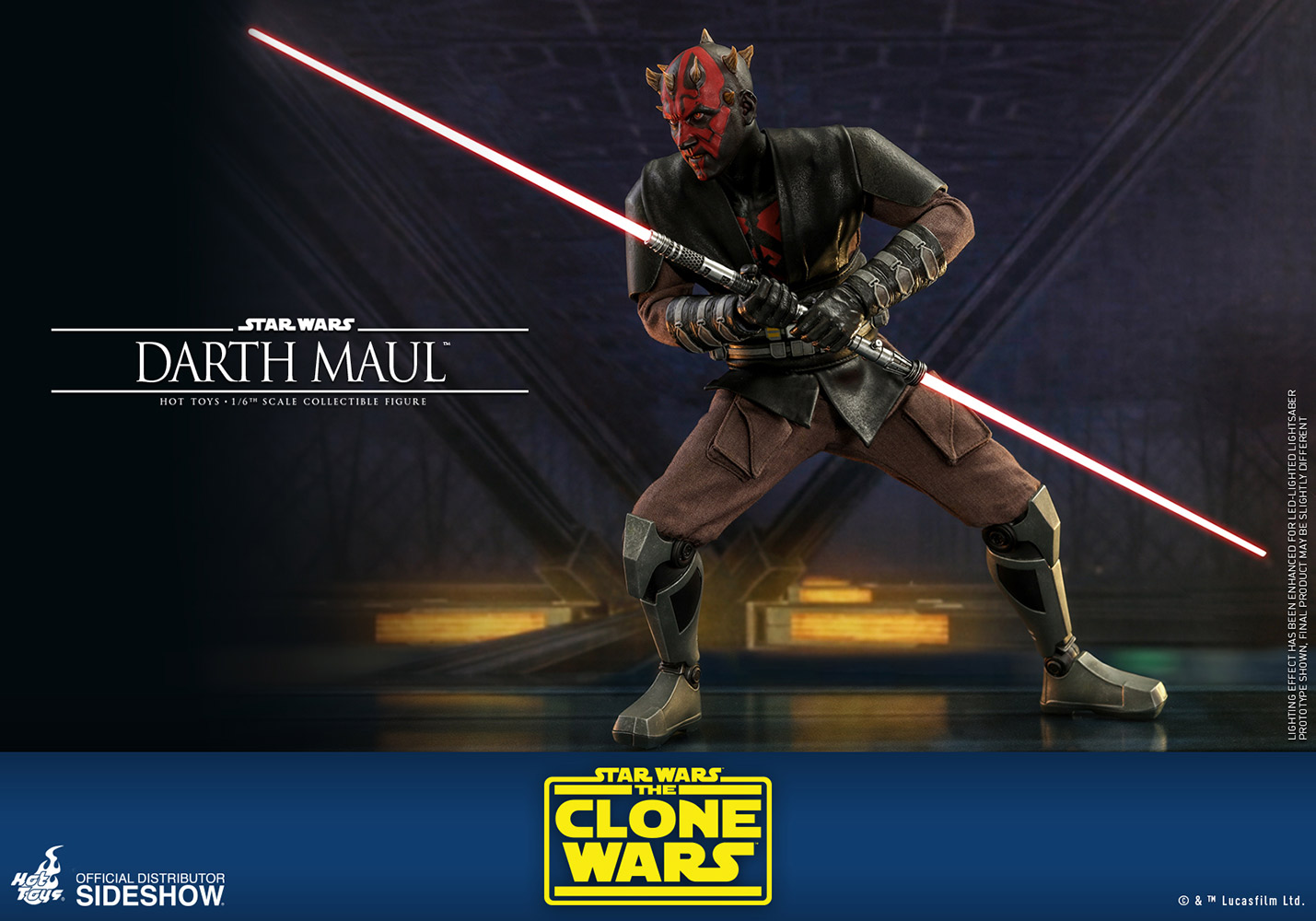SWTCW Darth Maul Sixth Scale Figure 3