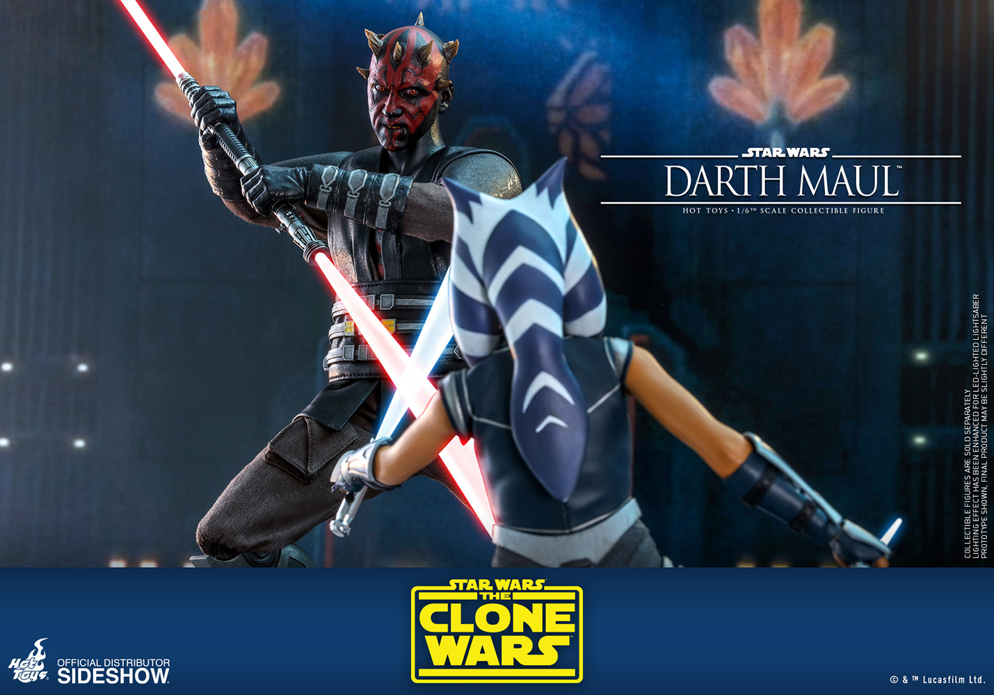 SWTCW Darth Maul Sixth Scale Figure 4
