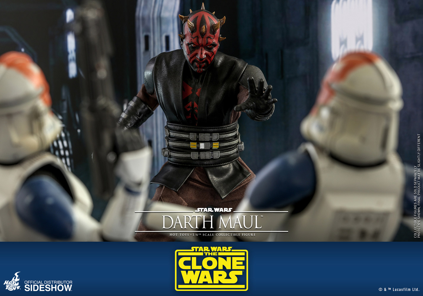SWTCW Darth Maul Sixth Scale Figure 5