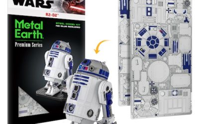 New Star Wars R2-D2 Premium Series Iconx 3D Metal Model Kit available now!