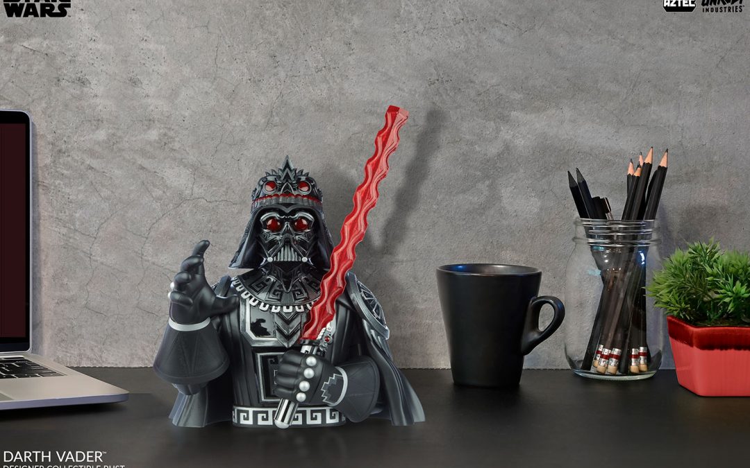 New Star Wars Darth Vader Designer Collectible Bust available for pre-order!