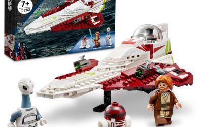 New Attack of the Clones Obi-Wan Kenobi’s Jedi Starfighter Lego Set available for pre-order!
