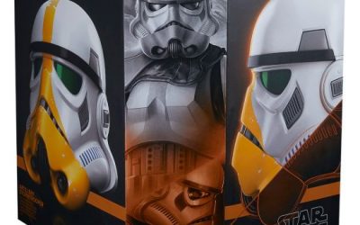 New The Mandalorian Black Series Artillery Stormtrooper Premium Electronic Helmet available for pre-order!