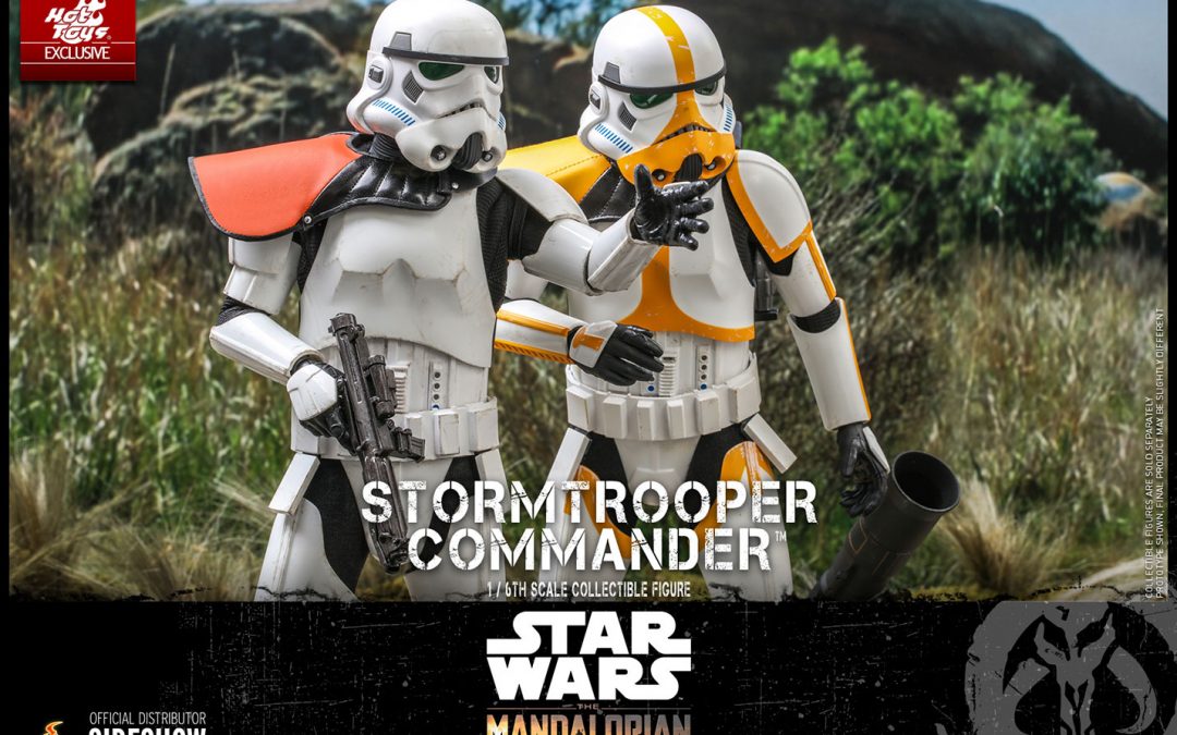 New The Mandalorian Imperial Stormtrooper Commander Sixth Scale Figure available!