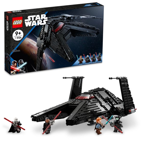 Obi-Wan Kenobi Themed Inquisitor Transport Scythe Lego Set 1