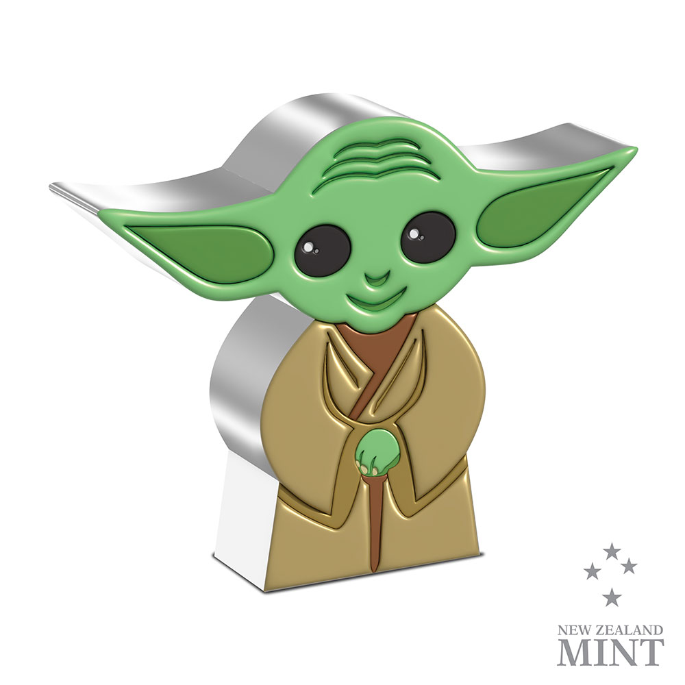 SW Master Yoda 1oz Silver Coin 3