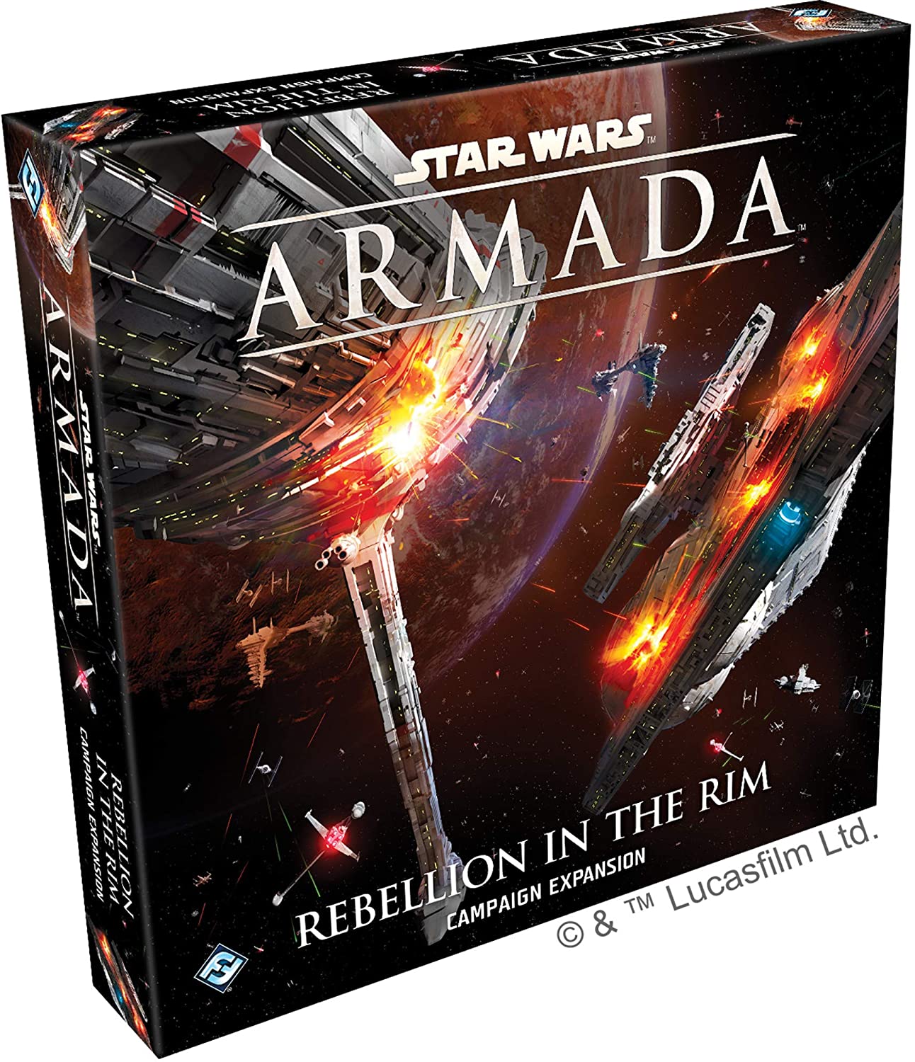 SW Armada Miniatures Rebellion In The Rim Campaign Expansion Game 1