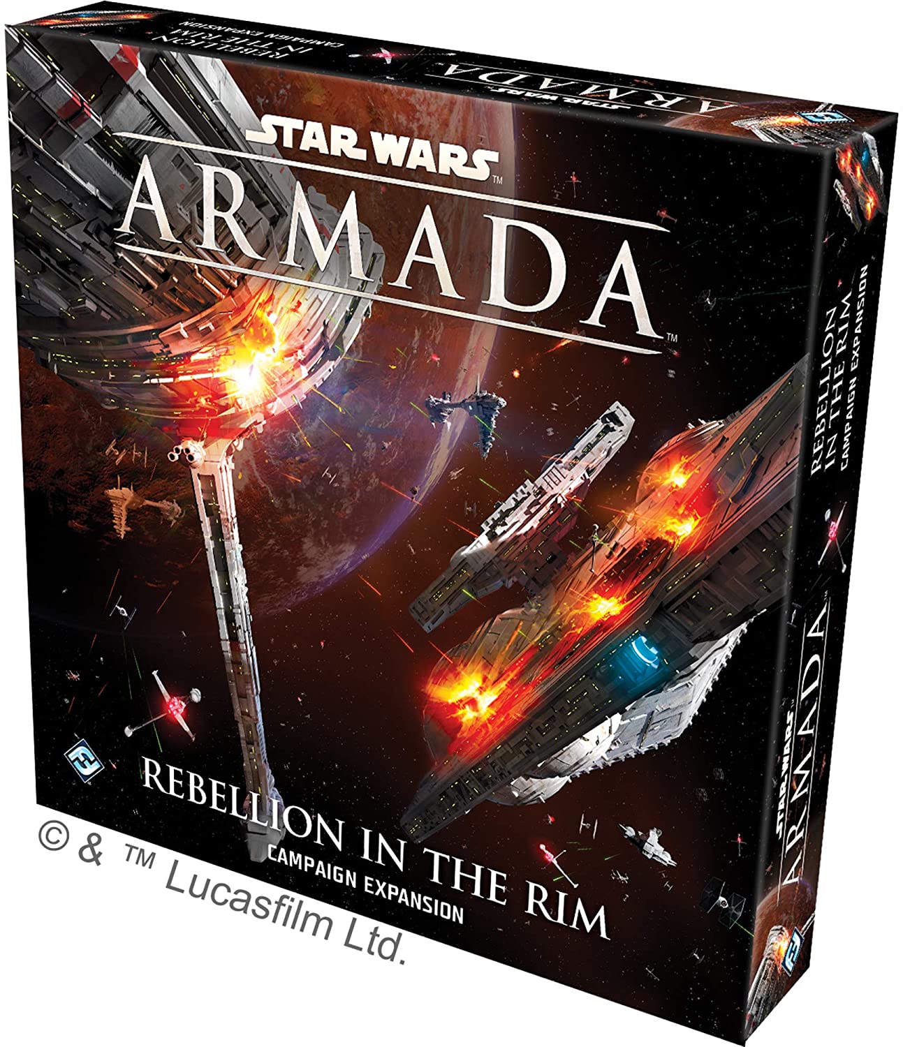 SW Armada Miniatures Rebellion In The Rim Campaign Expansion Game 2