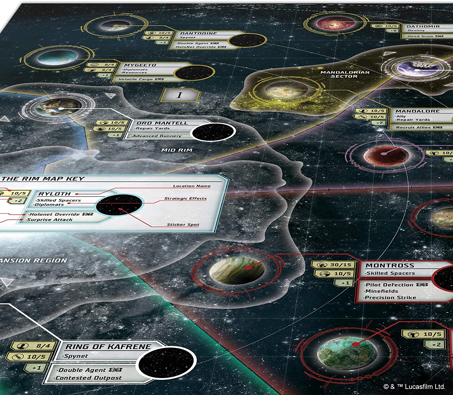 SW Armada Miniatures Rebellion In The Rim Campaign Expansion Game 3