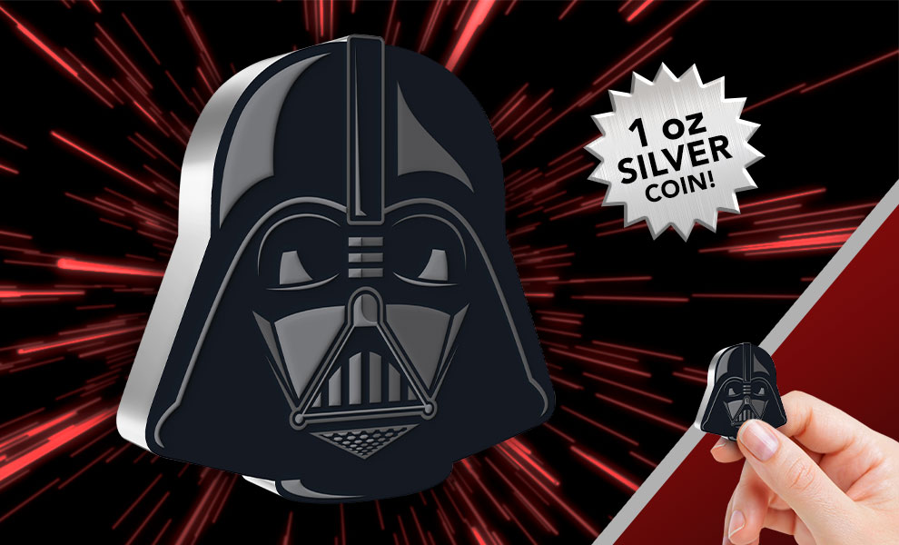 SW Darth Vader 1oz Silver Coin 1