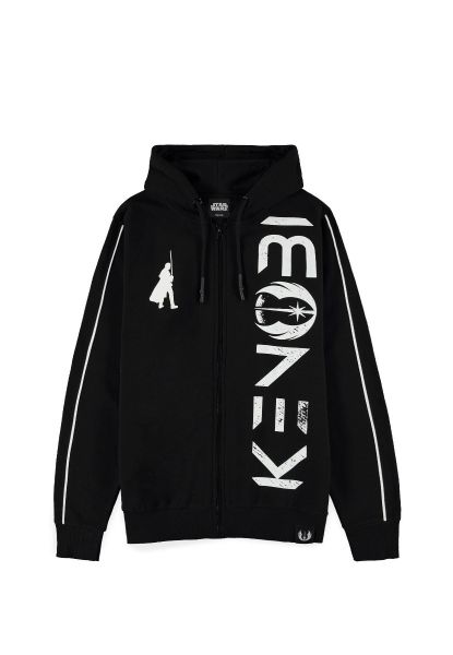 New Obi-Wan Kenobi Black and White Colored Zip Hoodie available for pre-order!