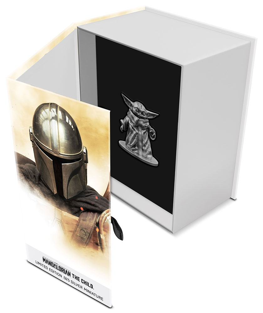 TM The Child (Gorgu) Miniature Silver Collectible 3