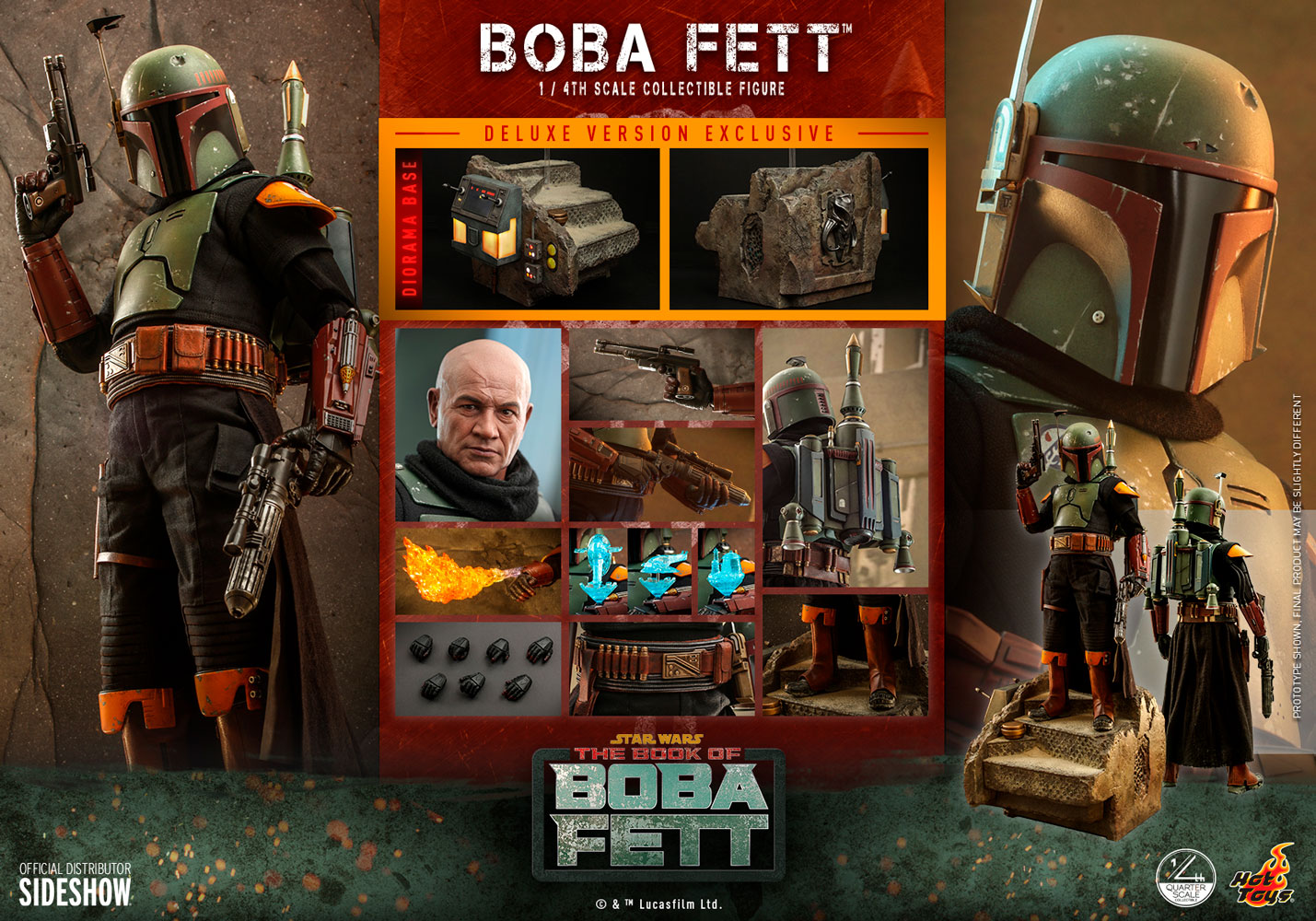 TBOBF Boba Fett (Deluxe Version) Quarter Scale Figure 8
