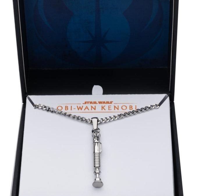 New Obi-Wan Kenobi themed Obi-Wan Kenobi Lightsaber Handle Pendant Necklace available for pre-order!